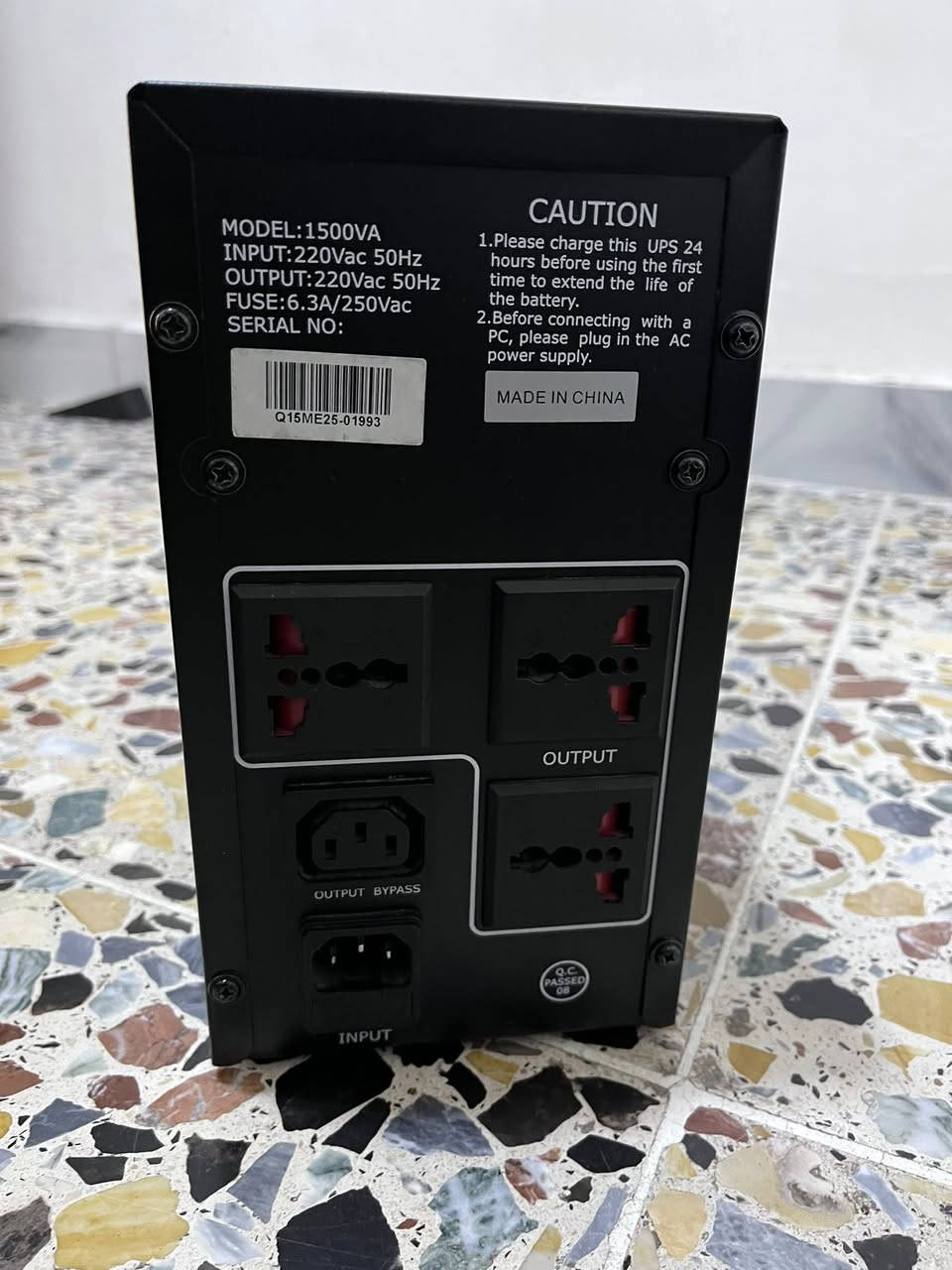 سلام عليكم اخوان UPS نوع MAXMA نوعية ممتازة 1500 واط يشتغل عل بلي أو اكس بوكس المكان بغداد الامين الثانية وإذا توصل هم اكو السعر ٥٠ وبي مجال استفسار *********** بي واتساب
