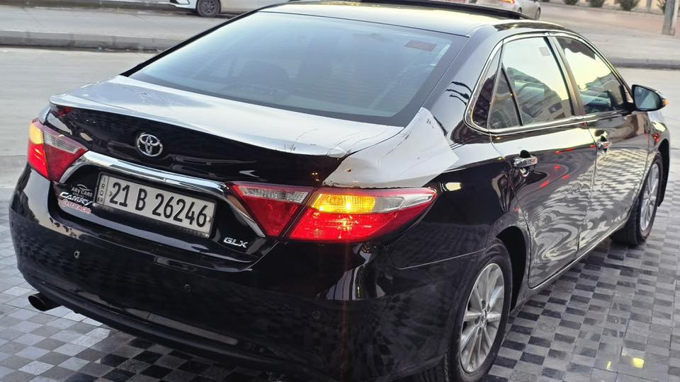 السلام عليكم
للبيع كامري خليجي موديل2016 لمتد 1/1 بيها مكانات ابيع عام السونار داخل المنشور شرط تحويل رقم سليمانيه 
السعر 122 وبيه مجال
مكان السيارة تكريت
***********
