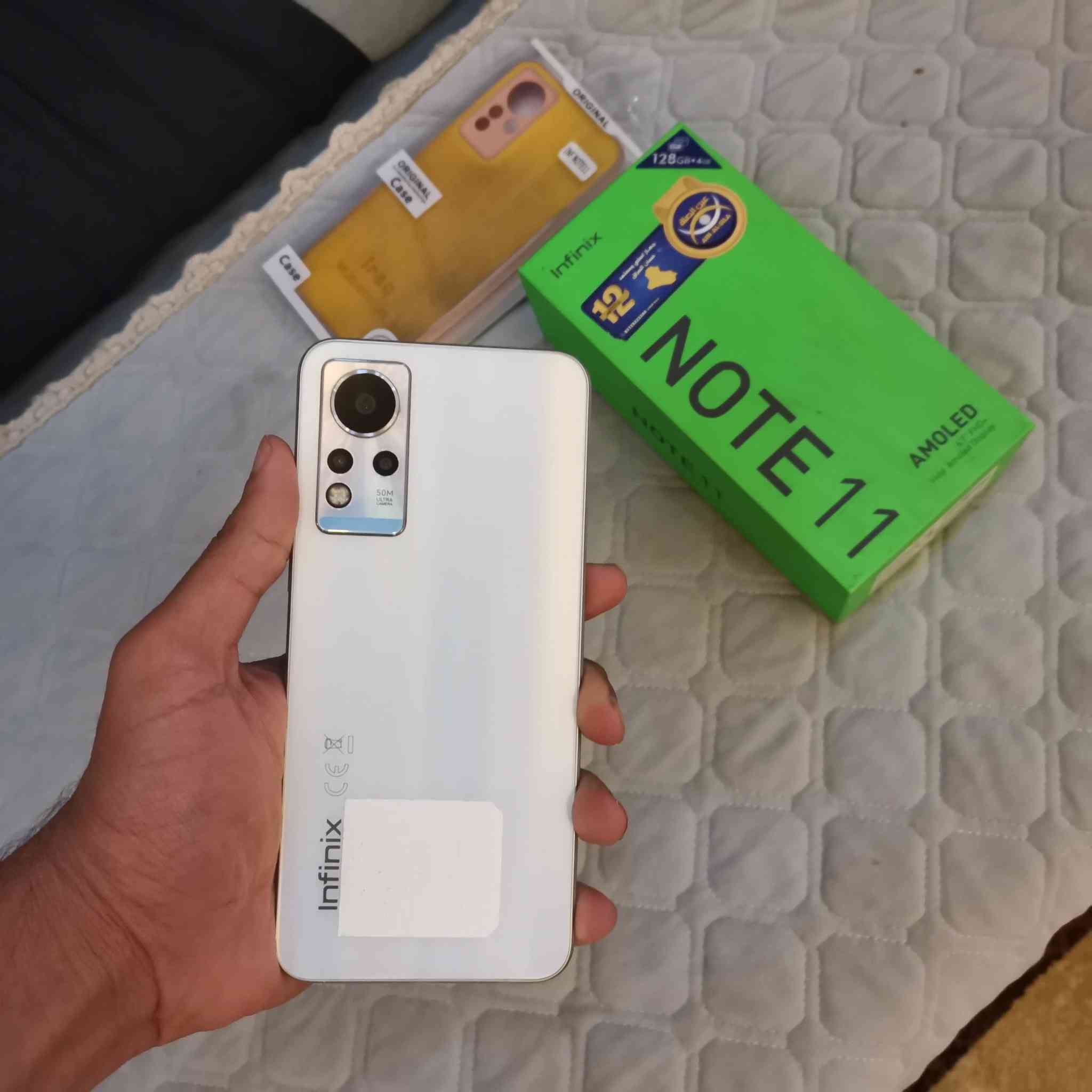 سلام عليكم موبايل للبيع انفنكيس نوت 11 جهاز كلش حلوه ومرتب infinix not 11 ذاكرته 128 عشوائية 6
جهاز نضيف ما داخل تصلح وما بي أي مشكله جهاز فول
سعره 75 الف (سعر ثابت ) اكو توصيل رقمي ***********
