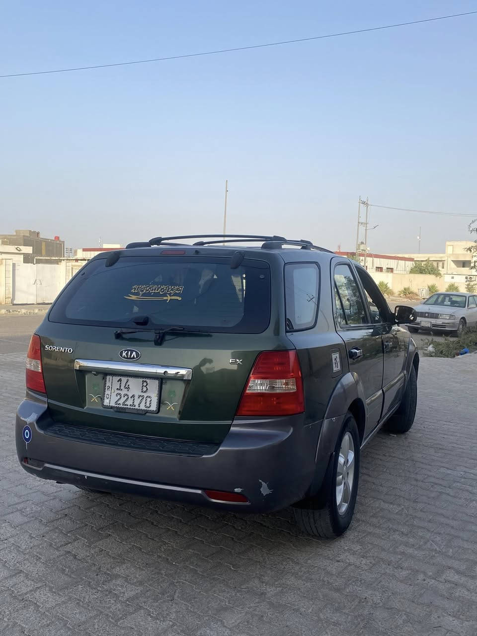 سورنتو مديل ٢٠٠٧ خليجي جاهزه السياره 
من كير مكينه تبريد  
دوشمه منظومه ماي راديتر كله جديد باتري حداده ما زدات زوج كله جديد 
رقم بصره الدولي بسمي  مداور ثاني يوم بسمك
البصره القرنه الشرش 
***********
السعر ٩٣ وبيها مجال
