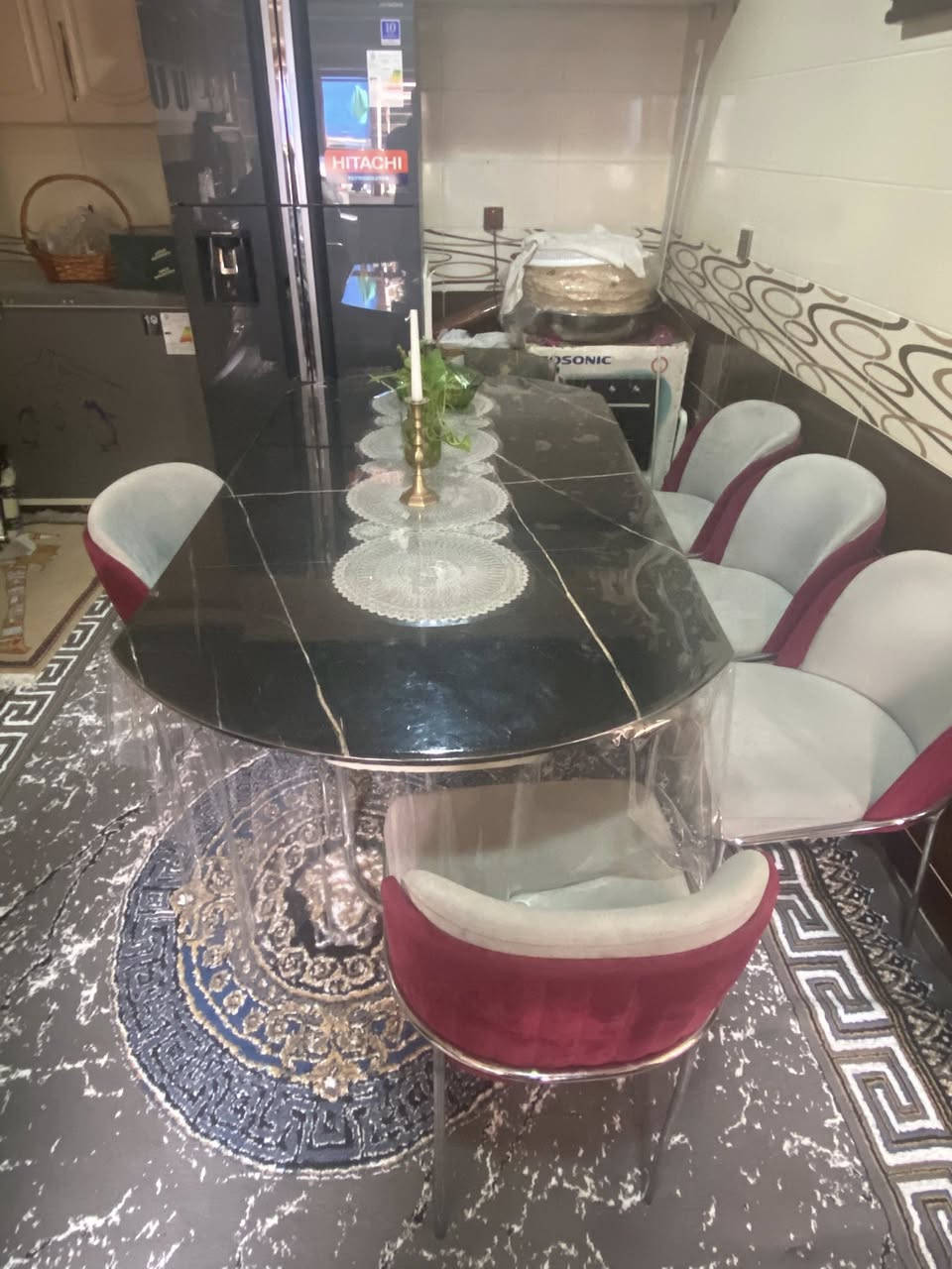 ئەم مێزی نان خواردنە ٦ نەفەریە بۆ فرۆشتن لە سلێمانیە زۆربەپاکی ماوەتەوە بۆ زانینی نرخ نامە بنێرە


**إذا كنت صاحب هذا الإعلان وتريد حذفه لأي سبب، رجاءا أرسل رسالة إلى الدعم الفني**