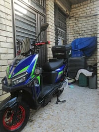 دراجه شحن سكنس موديل 25 ست بطاريات بصمه سماعات بلوتوث سرعتها 99  والمو...