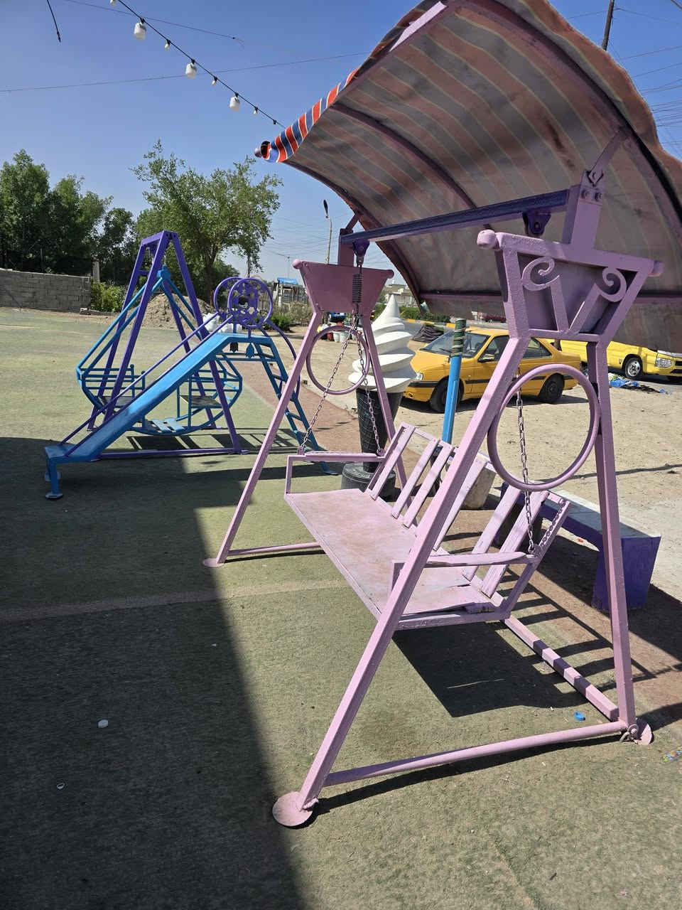 للبيع ملاعيب اطفال
4 قطع. 
مكان بغداد العبيدي لاستفسار ***********
سعر كلهن  ٥٠٠ الف
