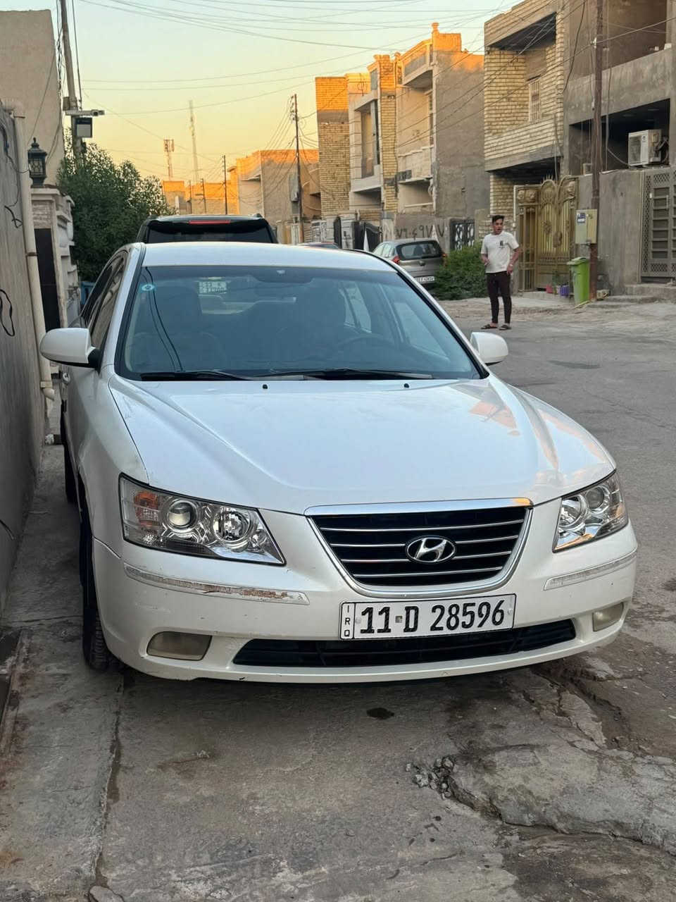 السلام عليكم سياره سوناتا موديل 2009 خليجي محرك 2400 رقم بغداد  مكاني الدورة الشراي يتصل عل رقم ***********
