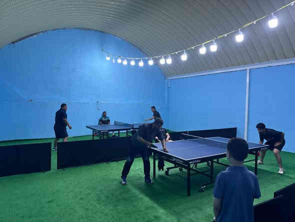 السلام عليكم 
يسر ادارة قاعة الهواة في حي المعلمين الجديد لكرة الطاولة المنضدة ان تعلن عن فتح باب التسجيل والاشتراك في القاعة لجميع من لديه الرغبه بالمشاركة والتعلم والتطور بغض النظر عن العمر والمستوى ولكلا الجنسين بنين وبنات وللاستعلام ***********
