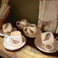 سيت فنجان • ٦ أكواب • ٦ صحون