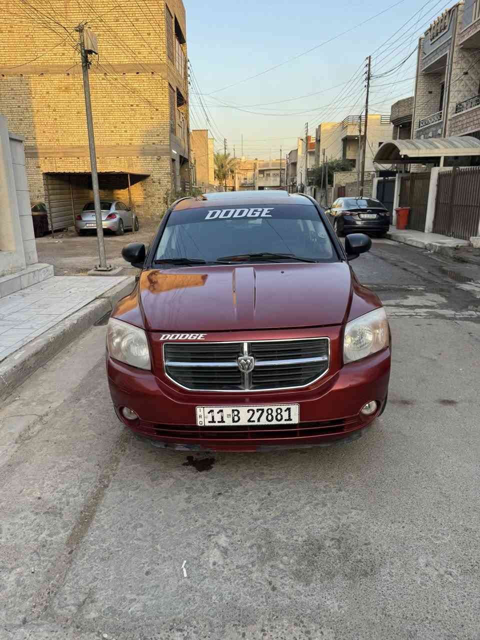 السلام عليكم دوج كاليبر 2007 كير مكينه بعدهن عل ظمان جدد صدر جديدداخل حلو بيه ضربه بل قبق مال الصندوك بيه صبغ احزام اني ابيع عام تخم تاير جديد نقص تبريد احتمال بس غاز كهربائيات كوله شغاله مكانه بغداد اتصل***********السعر42
