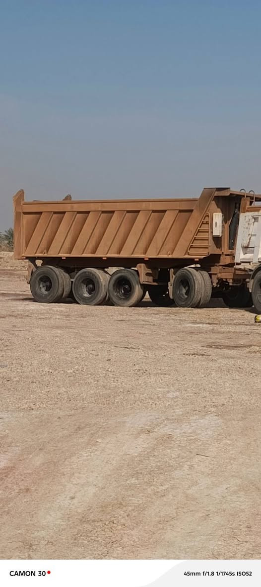 مقطورة البيع تفصل عماره موديل 24تخم تاير صاج ***********
