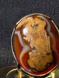 خاتم داوودي قديم • حجر نار وشرار • نادر دموي