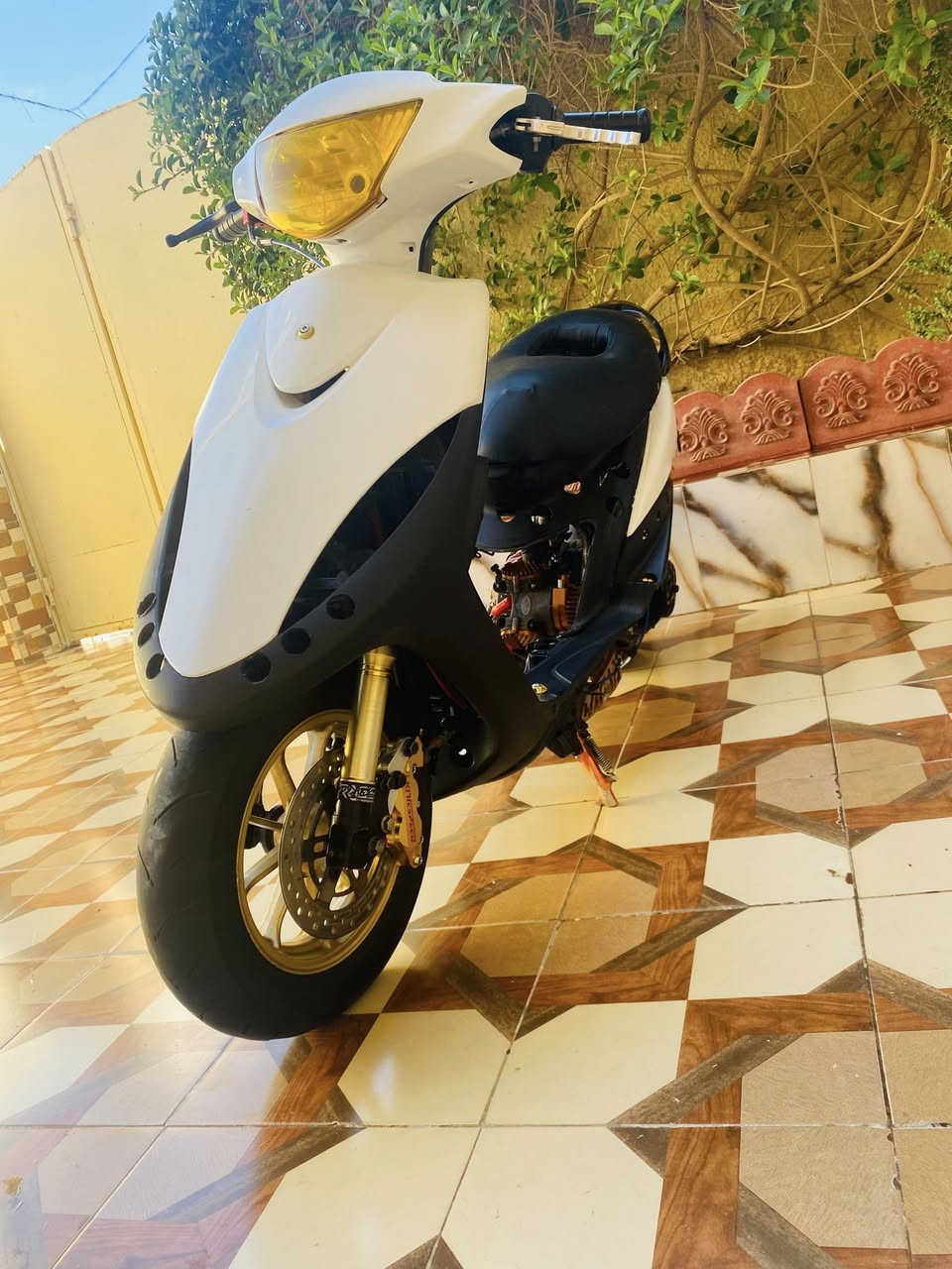 دراجة ماكس عدلة للبيع مال دوس التفاصيل ارجي اس فراك كرزي ستاند صفح اصلي كشن رياضي دبل خلفي اصلي يدات اصليات بيها عداد الكتروني مكينتها ٦٣ رولتها تتي مارك كلجات امامي وخلفي اصليات سلف ترجيه اصلي مشمشي شيال ذهبي اصلي صلنصه مال اربعة فج مال اربعة صينيه رياضيه راديتر ماي وياله اربي ام اصليات تايرات اصليات 

بس الشراي يدخل خاص 
***********
