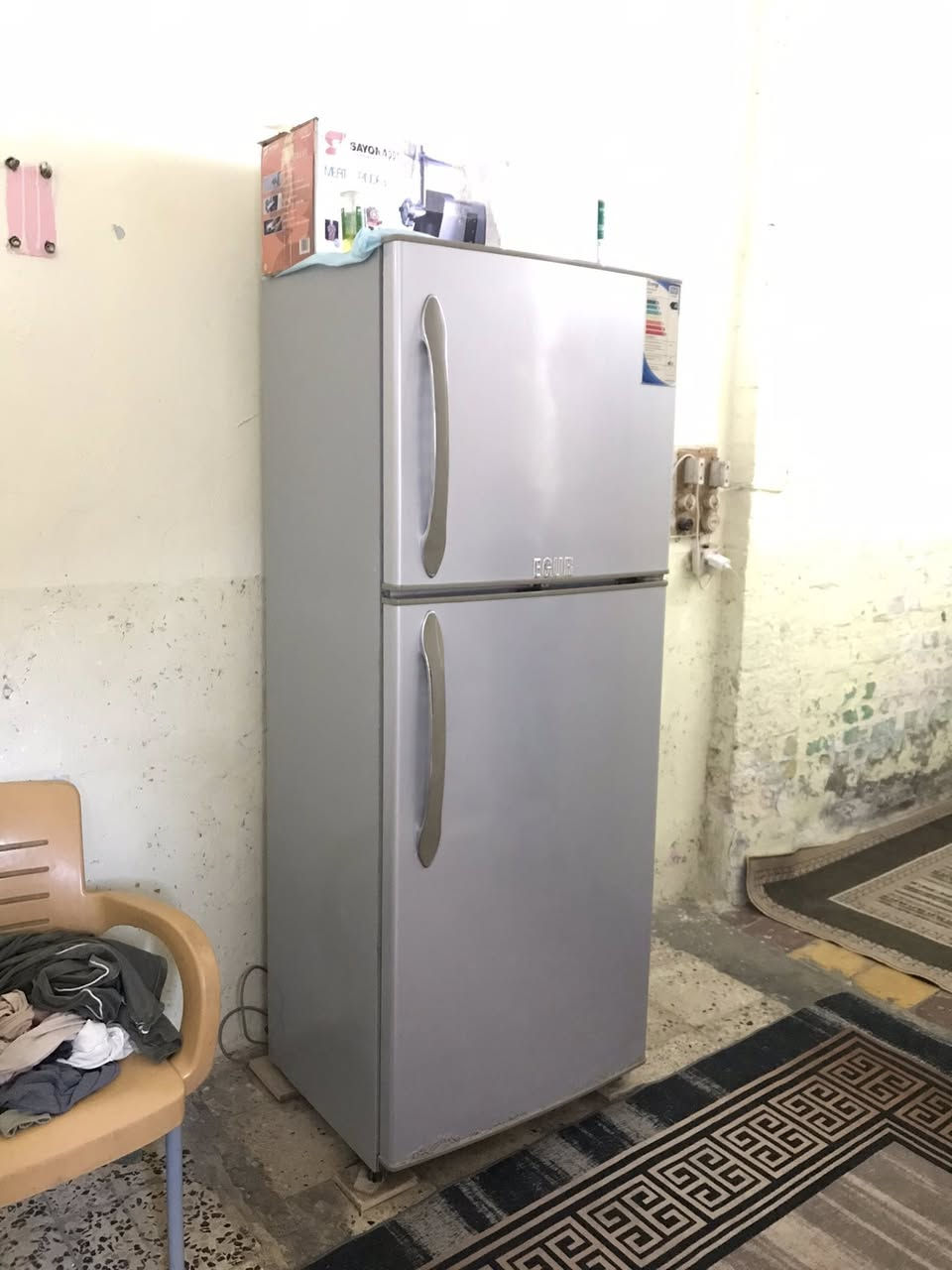 مكيف استخدام ٣ اشهر
مثرامة بالكرتون
غسالة هيتاشي اصلي 
ثلاجة استخدام نضيف 
ميز خشب صاج حل وشد الثكيل مع النضيدة 

للاستفسار عن الاسعار مراسلتنا خاص


**إذا كنت صاحب هذا الإعلان وتريد حذفه لأي سبب، رجاءا أرسل رسالة إلى الدعم الفني**