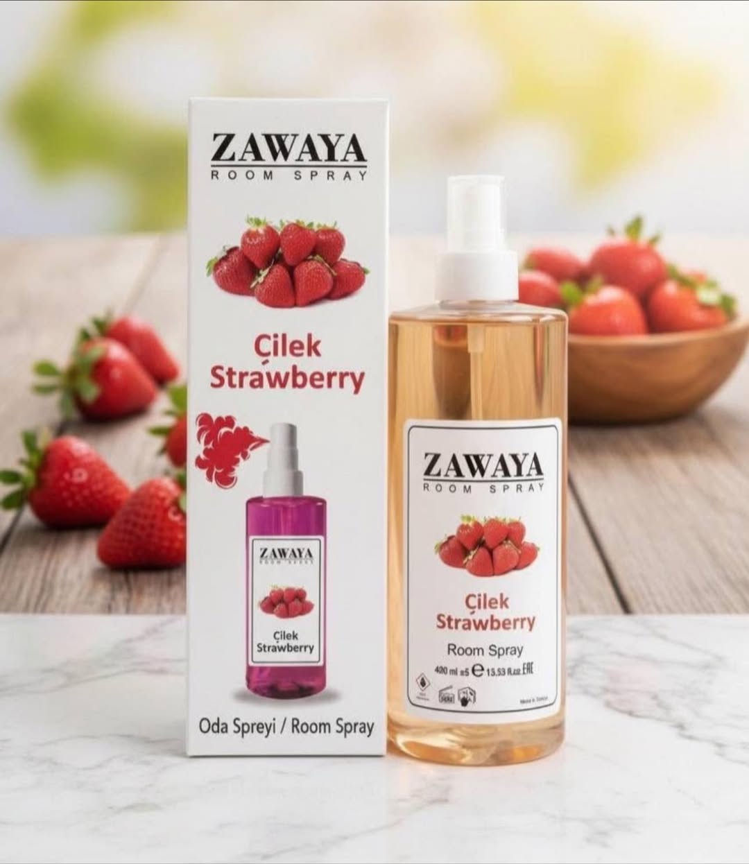 معطر جو للغرف من ماركة ZAWAYA 
معطر جو بخاخ (Room Spray).
مصمم لتحويل أجواء المنزل أو المكتب أو السيارة إلى مساحة مليئة بالراحة والانتعاش برائحة فخمة تدوم طويلاً.
الحجم: يأتي بعبوة سعة 400 مل.
دواعي الاستخدام: يمكن رشه في الهواء لتنقية الجو وإضافة رائحة منعشة.

السعر4 الاف فقط


**إذا كنت صاحب هذا الإعلان وتريد حذفه لأي سبب، رجاءا أرسل رسالة إلى الدعم الفني**