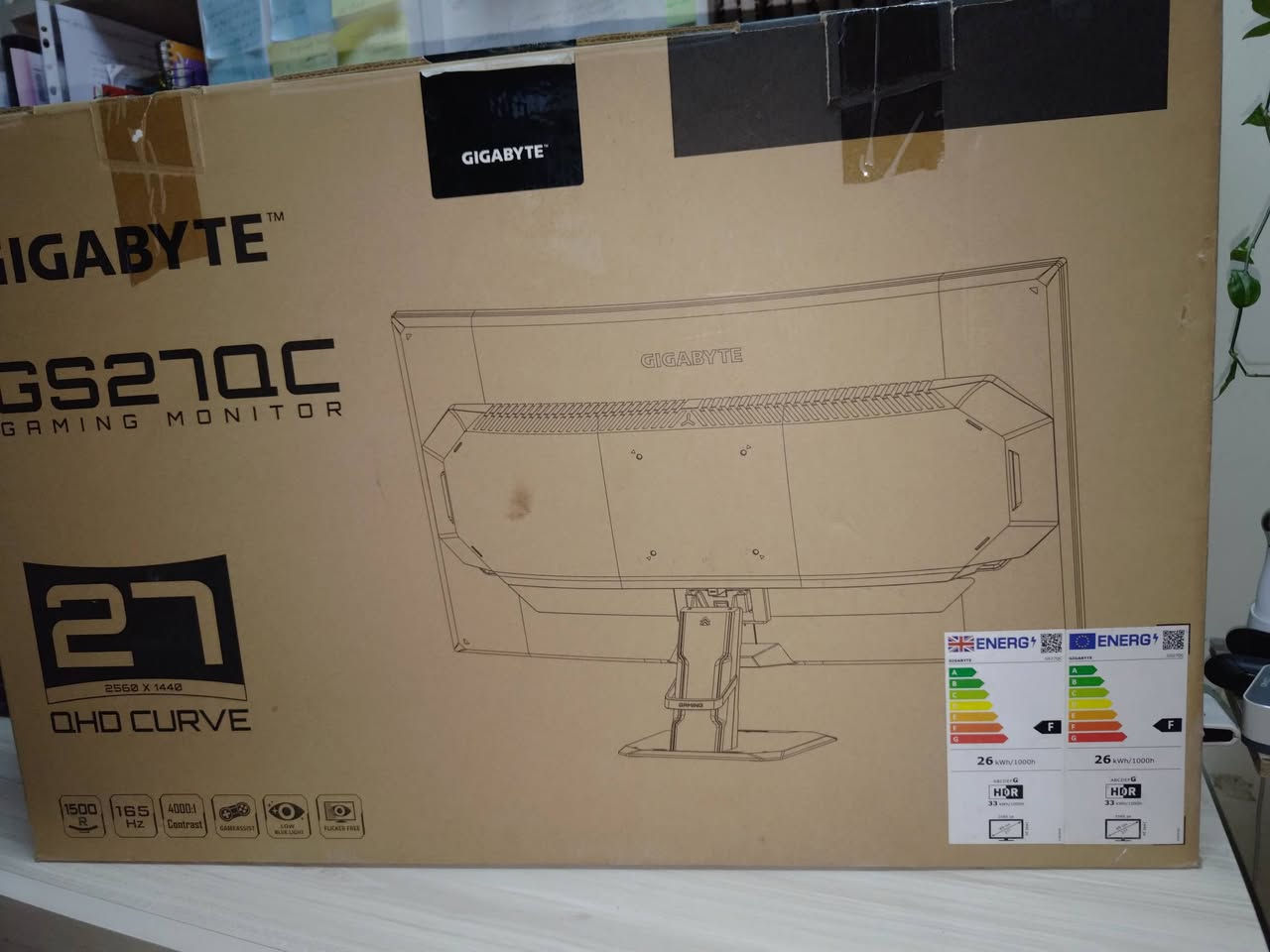 السلام عليكم
مونتر خاص للألعاب حجم 27 مقوس بدقه
  2k
 وهيرتز
 165hz
 ماركة كيكابايت نضيف جداً  كامل مع الكارتونه سعر 220 الف مكاني اربيل ماعندي توصيل تفحص تاخذ


**إذا كنت صاحب هذا الإعلان وتريد حذفه لأي سبب، رجاءا أرسل رسالة إلى الدعم الفني**