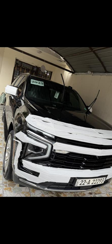 سلام عليكم  
تاهو موديل 2025 شركه المنصور ضمان ٣ سنوات ماشيه 6 الف يعني زيرو كفاله عامه رقم اربيل مميز باسمي وكتاب تضليل من المرور رايدها ب ٦٢٠ وبيها مجال مكان بغداد ***********
