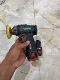 دريل بولش • شغال • بطاريات عاطلة