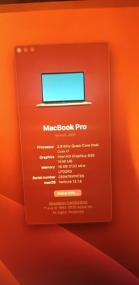 ماك بوك برو • الانبار • ٣ سنين