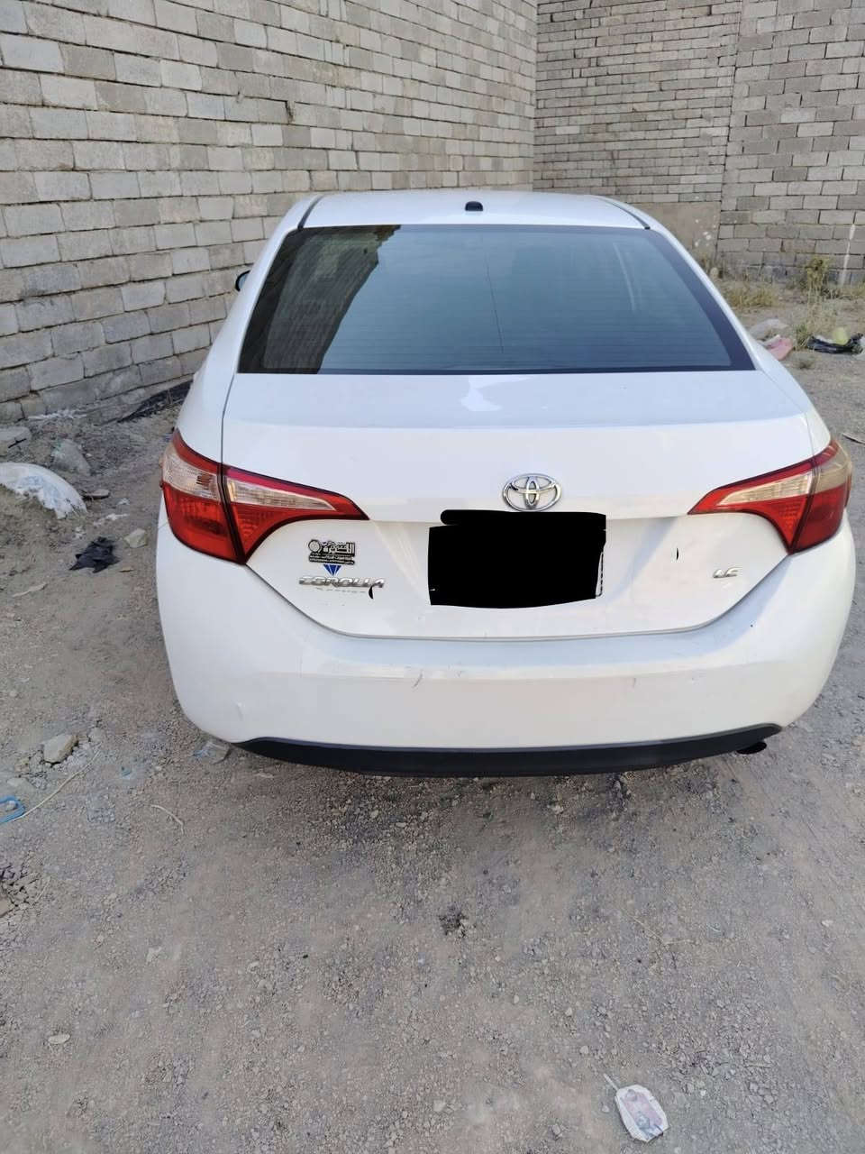 سلام عليكم كورلا موديل 2018 للبيع السعر 115 بيها 5قطع صبغ رقم بغداد مكان السيارة صلاح الدين سامراء الرقم***********
