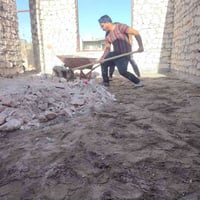 /  يوجد كادر عمل جاهز /  تصعيد مواد /  تنضيف بيوت /  تفليش /  تكشيط / ...