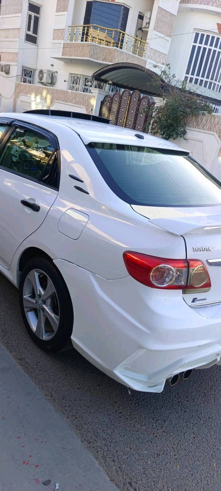 كورلا خليجي
موديل 2013

 مواصفات XLi
مواصفات معروفه الخليجي

محرك كبير 18

ماشية 290

السياره كلين فقط بيه شبرين صبغ  
 
 ( ( ( 💵 140 وبيه مجال 💵  ) ) )
  
وعليه اضافات جماليه والسياره بعد احله من الصور  
 السياره بأسمي وتحويل ثاني يوم
***********
