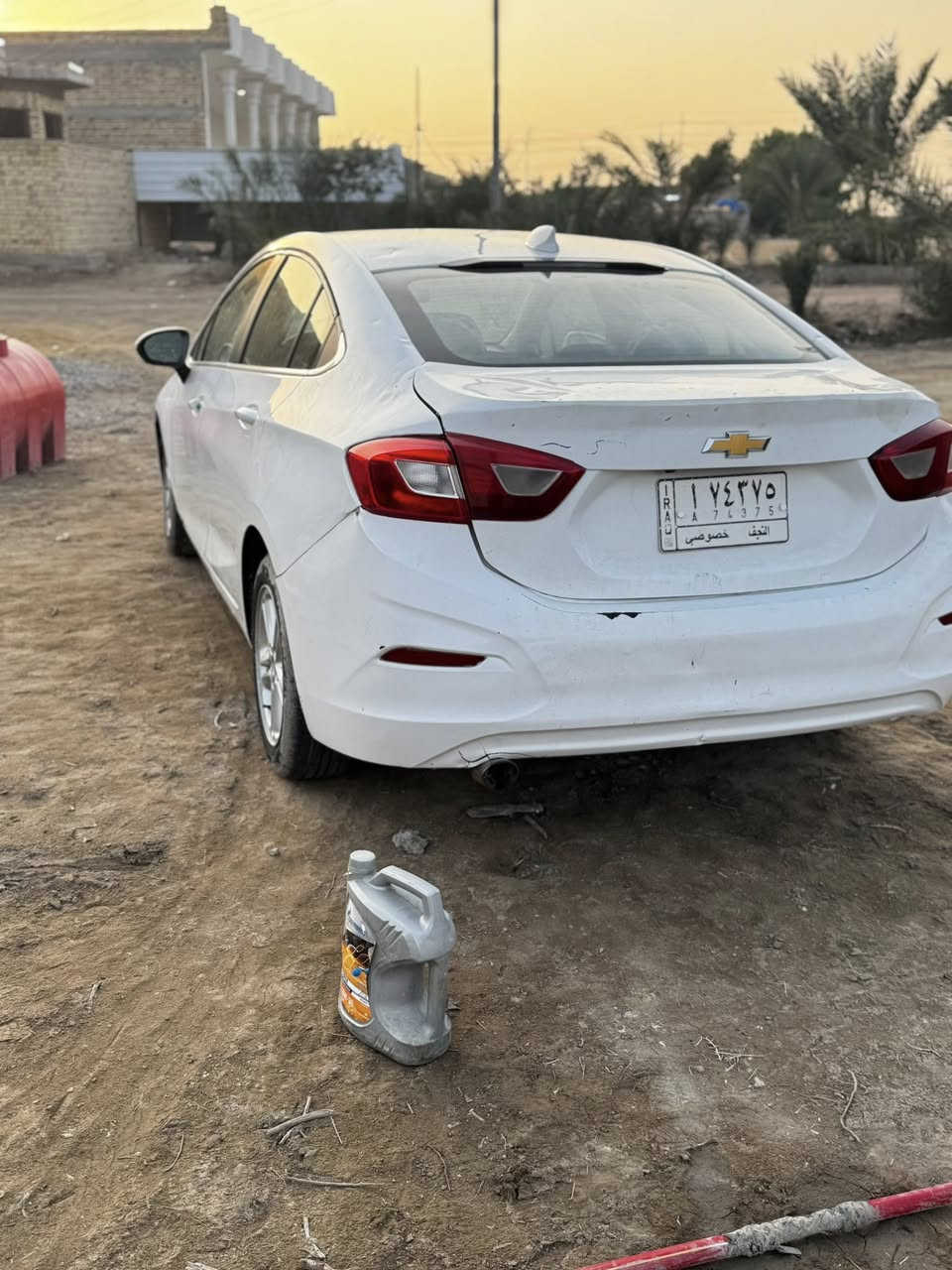 سلام عليكم شوفر كروز 18لبيع السيارة جاهزة مكينة قبل سبوع بدلها هيه والتيربو الباقي حداديه تبريد كهربائيات جاهزه حادثه قبق جنطه وبنيد وجاملغ على البارد السياره تحكمات ستيرن كامره جاهزه سعرها 78وبيها مجال التوصيل ***********
