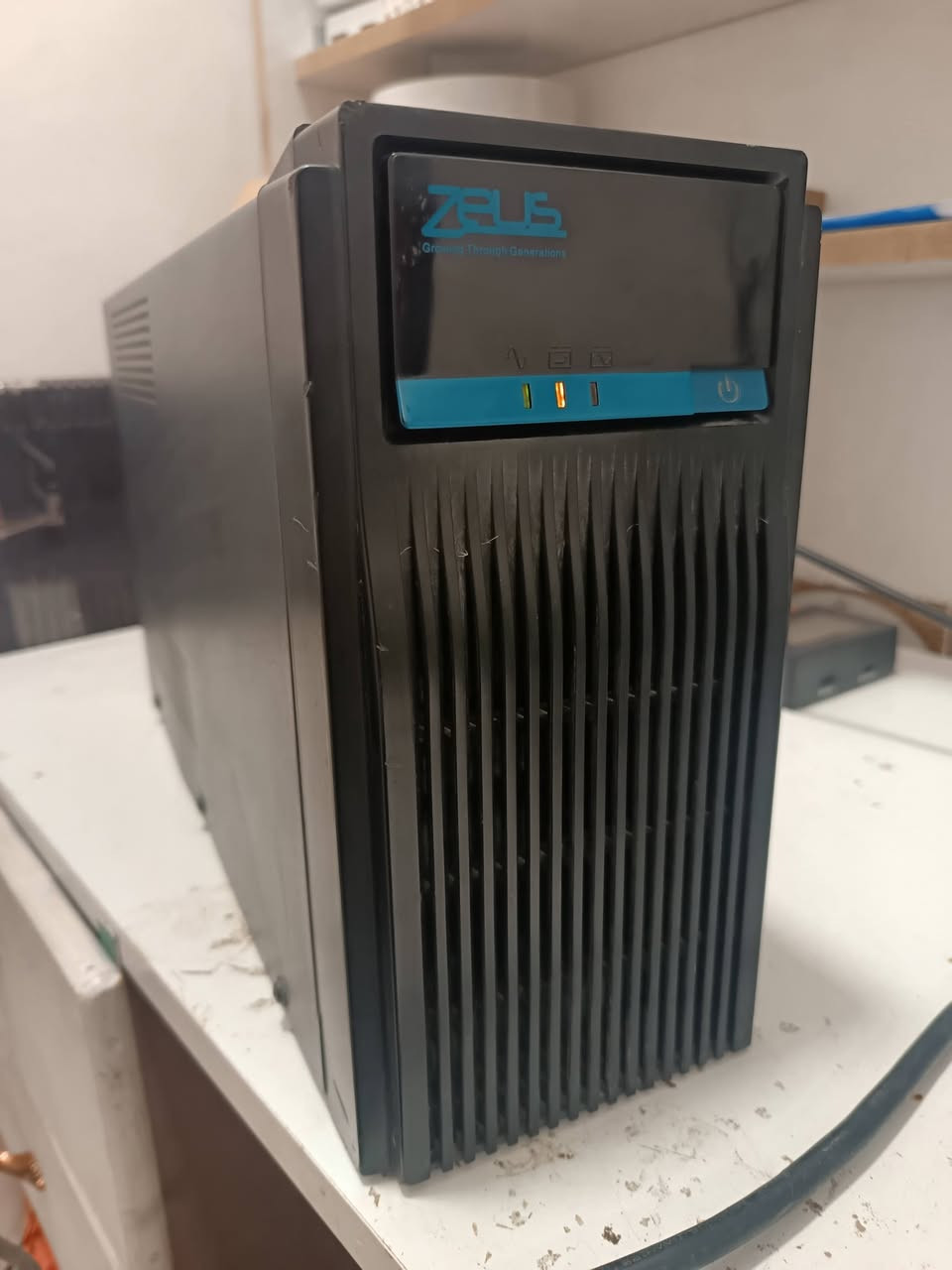 يو بي اس زيوس
1200av 24V
معلوماته مذكوره يمك جهاز كبير الحجم جدا وشغال لاكن ضعف بالبطاريات بي 
رجائا لحد يراسلني اذا مايعرف معلوماته ويعرف شنو هوه


**إذا كنت صاحب هذا الإعلان وتريد حذفه لأي سبب، رجاءا أرسل رسالة إلى الدعم الفني**