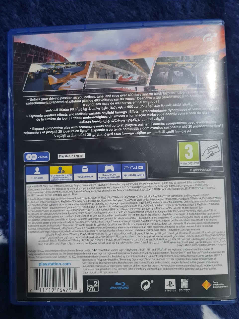 قرص Gran turismo 7
20 الف قفل بغداد, العراق


**إذا كنت صاحب هذا الإعلان وتريد حذفه لأي سبب، رجاءا أرسل رسالة إلى الدعم الفني**