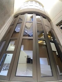 القمه للالمنيوم • ألمنيوم تركي • زجاج دبل 22مم