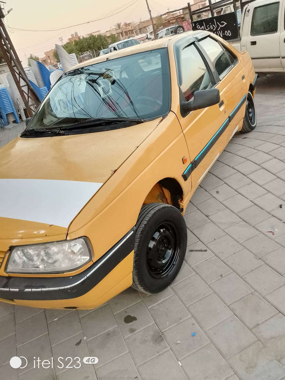 سلام عليكم سياره بيجو موديل 2010 سياره جديده بيه بس ثاني يفلت ولباقي جاهز هيه وغرامه 7 ورقات عل مشتري  سياره شكد متكول نضيفه قليل بيع ومروس مكاني بغداد رقمي ***********
