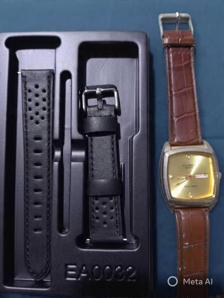 ساعة GLORIA .... ياباني اصلي
شغاله بسير جلد التمساح....
مع سير اصلي جديد اضافي ...
خلي سعرك بالتعليقات.....
📱***********
📍بغداد... فقط
