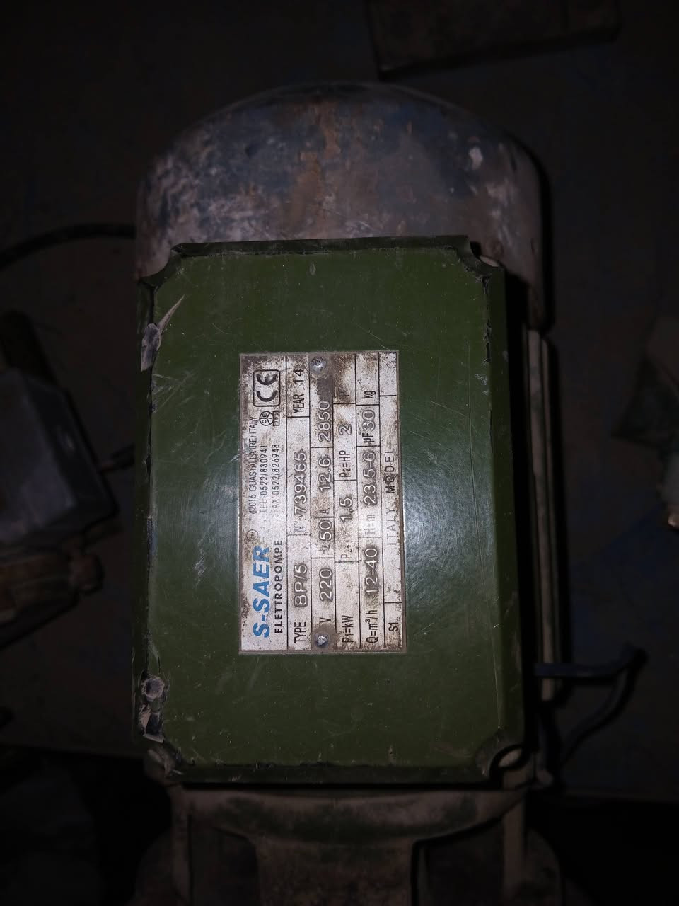 مضخه إيطالي نوعية ساير ٢انج ٢حصان سنكل سنكل بشاره ابراص ضغط عالي ***********سيدرحيم
