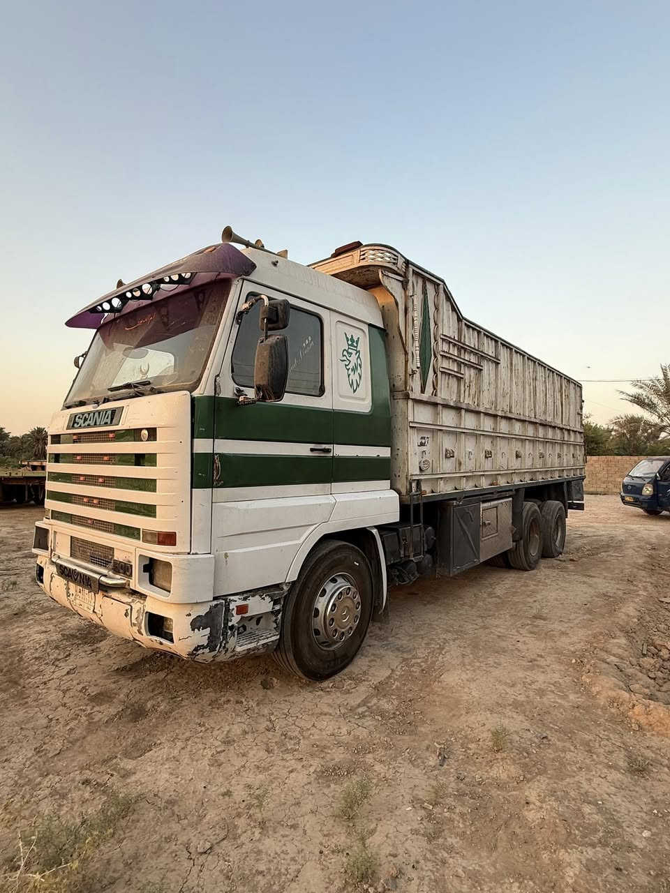 سلام عليكم اسكانيا بطه موديل 96  مكينه 143 /500 بم عادي مجموعه ام الفلتر حديث رقم كركوك مقطوره ب السنويه 
عنوان بغداد بسمايه جرف النداف مكلف بلنشر 
غير متواحد ع الفيس 
***********
