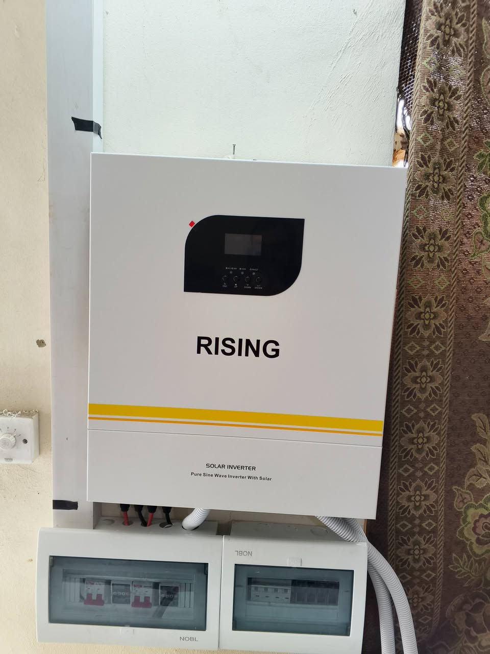 #ديالى_قضاء_بعقوبه_المجمع_التجاري

تم بعون الله اليوم 2026 /2/1
تنصيب  منضومت طاقه شمسيه
تفاصيل المنضومه

منضومة 40 مبير نهاري  30 امبير ليلآ
انفيرتر 11 كيلو واط ضمان سنتين عدد 1
بطاريات  ليثيوم 15كيلو واط عدد 2 ضمان ٥ سنوات 
الواح لونجي عدد 20 ضمان 10 سنوات
بورد حمايه و قواطع اي سي +دي سي
اسلاك دي سي دبل عازل حراري 

للطلب والاستفسار يرجى مراسلة الصفحة أو الرقم الواتساب ***********
