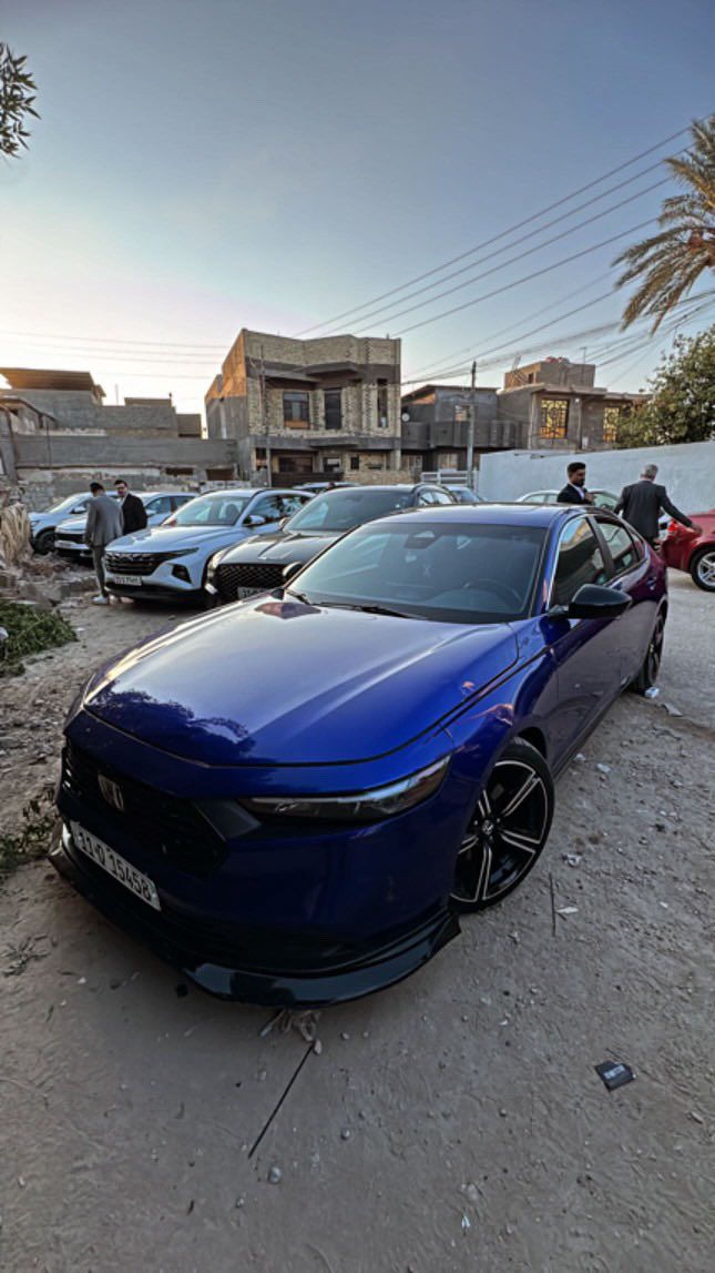 السلام عليكم شباب هونده اكورد 2024 وارد امريكي رقم بغداد الجديد بأسمي تحويل مباشر
‏Honda accord hybrid sport 2024. 

       حجم المحرك : 2000 sport هايبرد

ضرر السياره : حافت البنيد بدون دواخل وبدون صبغ راجعات بارد حتى الراديترات بلاديات السياره بدون قطرة صبغ
        
حالة اليرباك : دركه و برده و راجع سستم

المسافه المقطوعه : ٤٤ الف كيلو مو ميل

#مواصفات

• مكينه 2000
• شاشة كبيرة
•فتحه
• كاميرا خلفية 
•3 انظمه قياده
• كرسي كهرباء  
• رادار امامي
• مانع تصادم
• محدد مسار 
• تصحيح مسار
• شفتات بالستيرن
• مثبت سرعة
• مانع انزلاق
• دخول ذكي 
• إنارة ترحيبية
• هاندبريك كهرباء
•لايت عدسات زينون
• نظام اوتو لايت Auto
• لايت العالي زنون 
• حساسات مطر 
• حساسات دخول الإنفاق
• حساسات ضغط هواء الإطارات
• أوامر صوتية
• 3 أنظمة قيادة (eco, ev, sport)
• بلوتوث
• مدخل USB + AUX 

السعر : 218$ وبيها مجال بسيط 

تفاصيل اكثر هذا رقمي *********** تحياتي 
مكاني بغداد الجادرية او الكرادة بيه وات ساب
