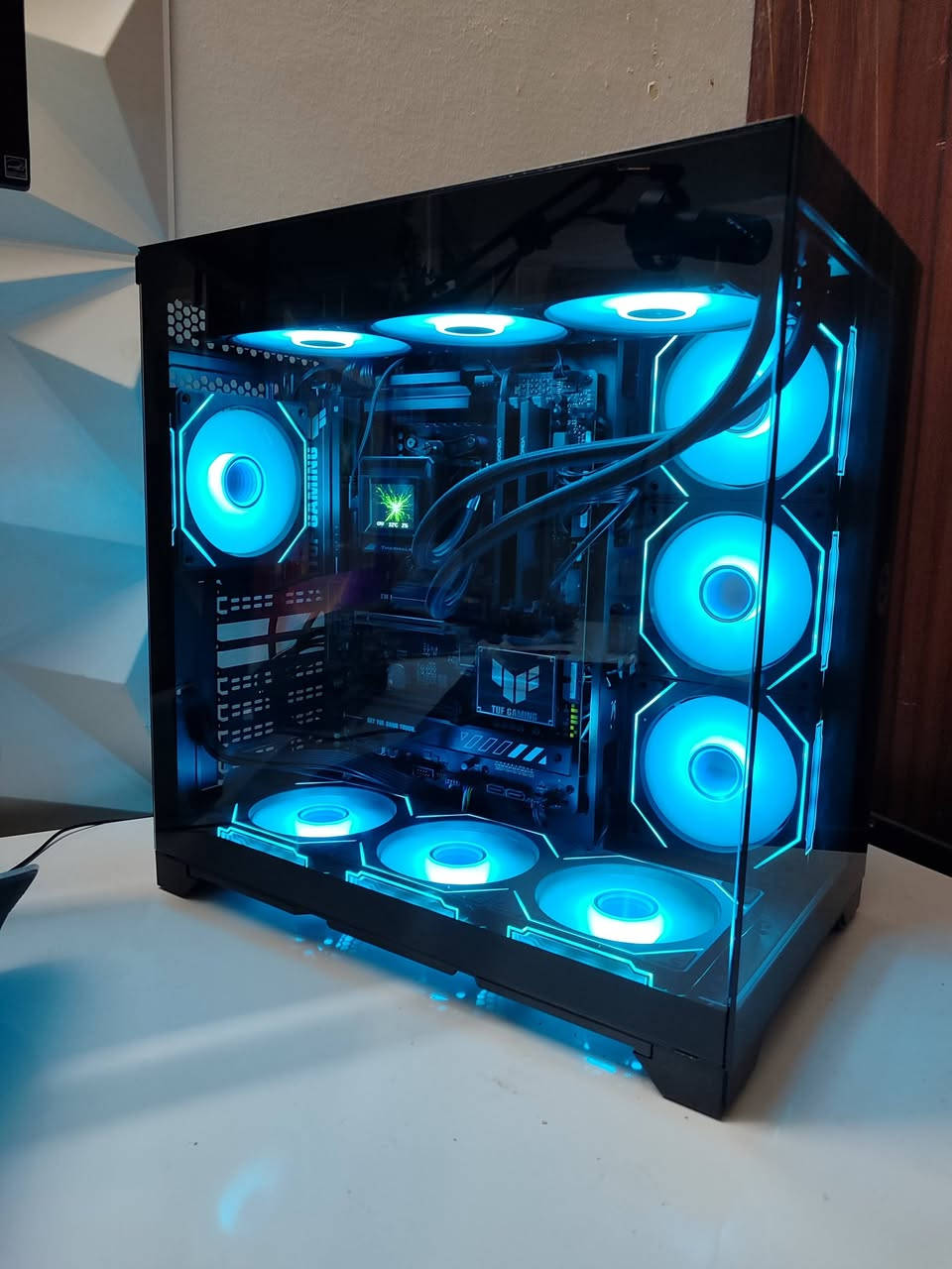 استخدام يومين فقط بدون كرت 1.650.000
Processor Amd R7 7800X3D

Asus TuF B850-Plus GAMING WIFID5 

DDR5 16X2 32G 6000HZ Alconda 

Power SG 850Wat PCi5 Gold 

M.2 Prodetor 1T 7200Speed 

Case Black 420B + 7 Fans 

Cooler Frozen 360MM Monitor

كراتين والوصل كامل بدون نقص 
تواصل 
***********
