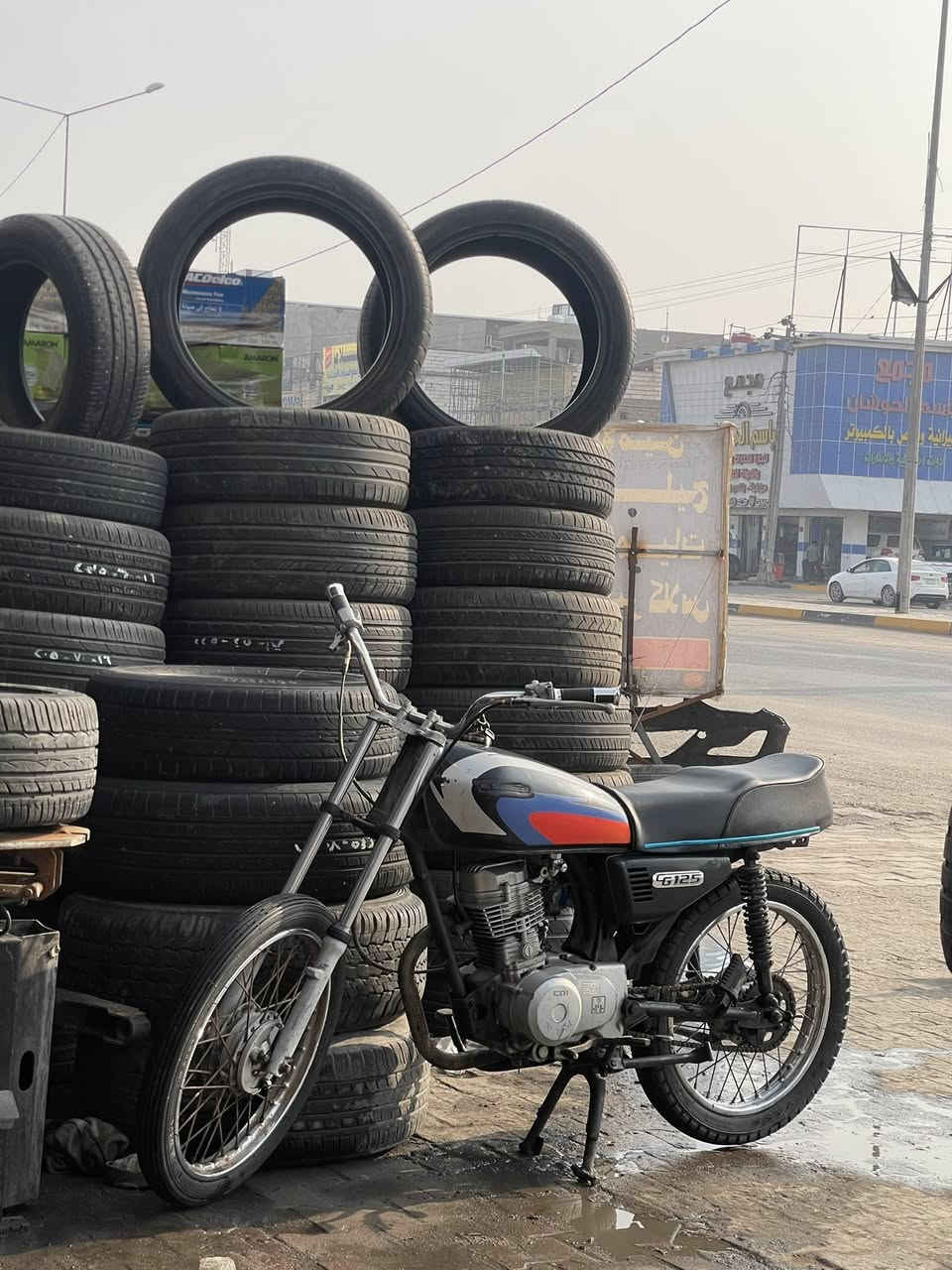 دراجة نامة نضيفة دوات مكفولة من سرقه عنوان البصرة سعر ٤٥٠ الف ***********
