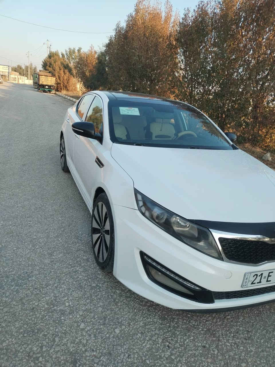 أوبتيما 2013 خليجي محرك 2400 فول مواصفات كفاله سياره جديده وترايك وين ماتريد والشراي يتصل على رقمي *********** مكان السياره بابل ناحية الطليعه
