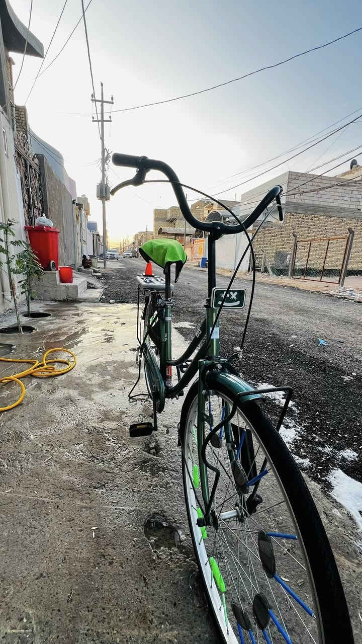 سلام عليكم بايسكل للبيع بيدي موديل 2021
حجم26
سعر150
لون مميز نضيف لمعه 
مكان نجف مقابيل قريت الغدير 
لاستفسار 
رقم ***********
