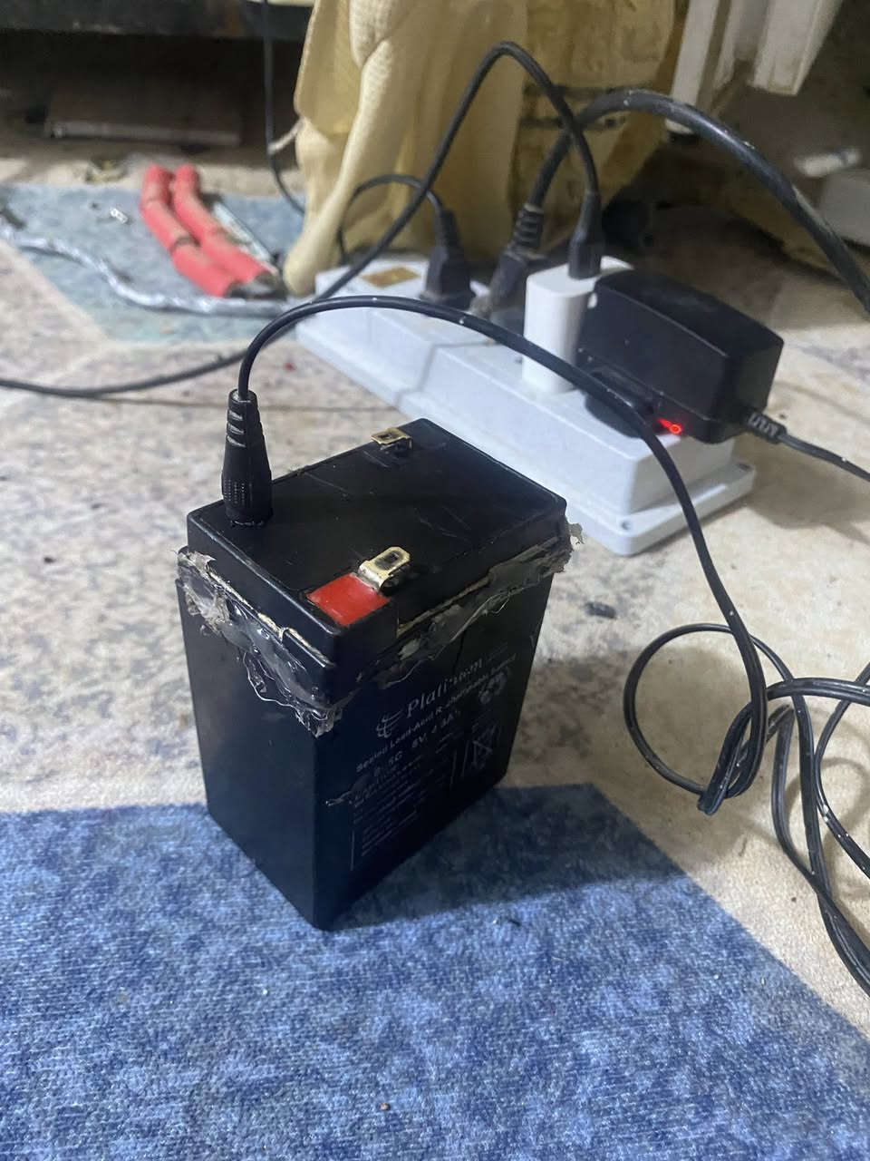تمً استبدال بطاريه حامضيه. لكونفيره شحن 
ببطاريه لثيوم.  ًوتزويدها  ها بكارت حمايه مع مخرج شحن. بقوه ١٢ v 
٦ امبير 
ضعف قوه حامضيه 
مع ضمان :


**إذا كنت صاحب هذا الإعلان وتريد حذفه لأي سبب، رجاءا أرسل رسالة إلى الدعم الفني**