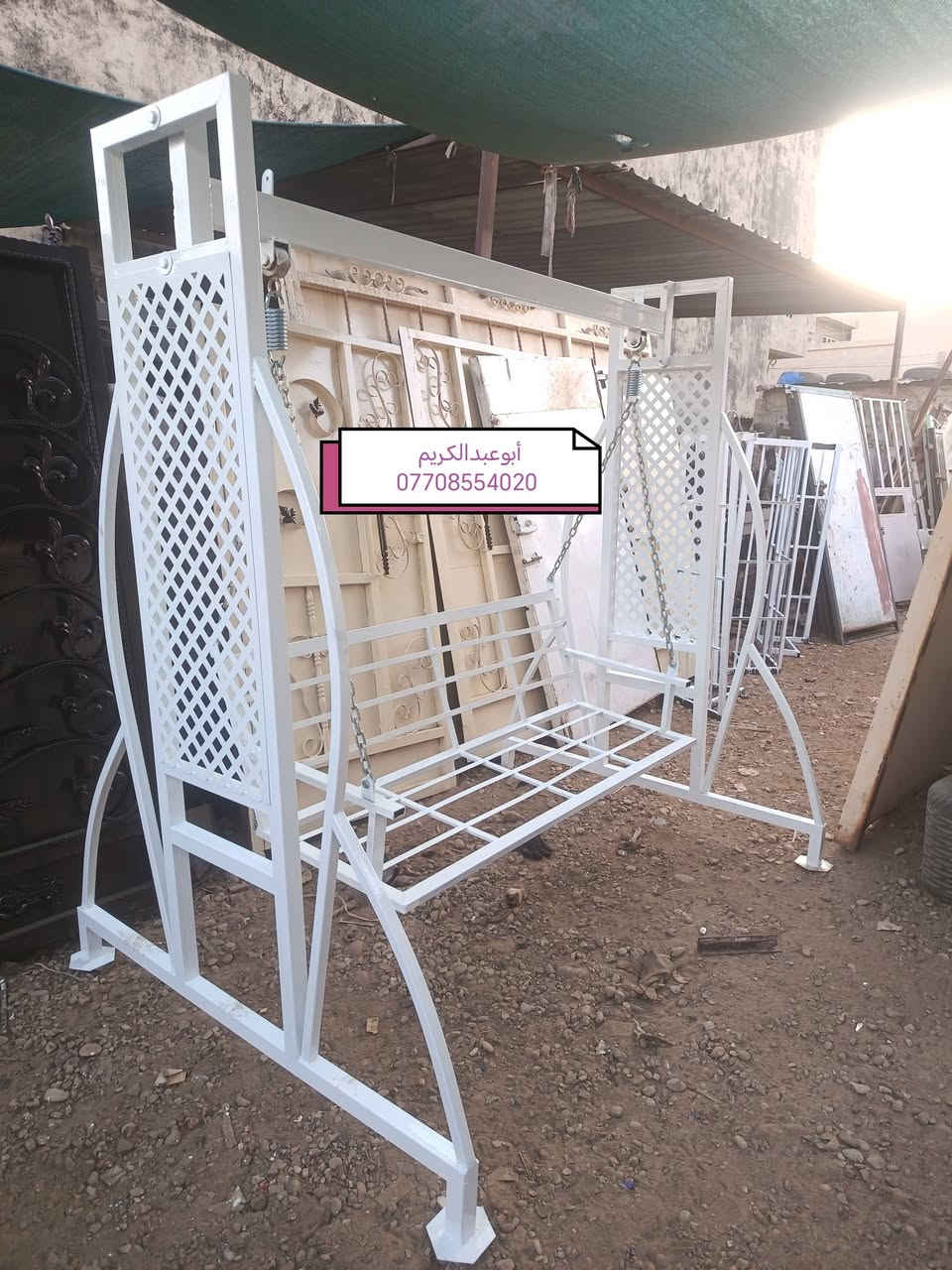مراجيح جديد فصال شغل درجه اولى السعر ١٥٥ الف اليريد يجي خاص او يخابر *********** متوفر توصيل تكريت
