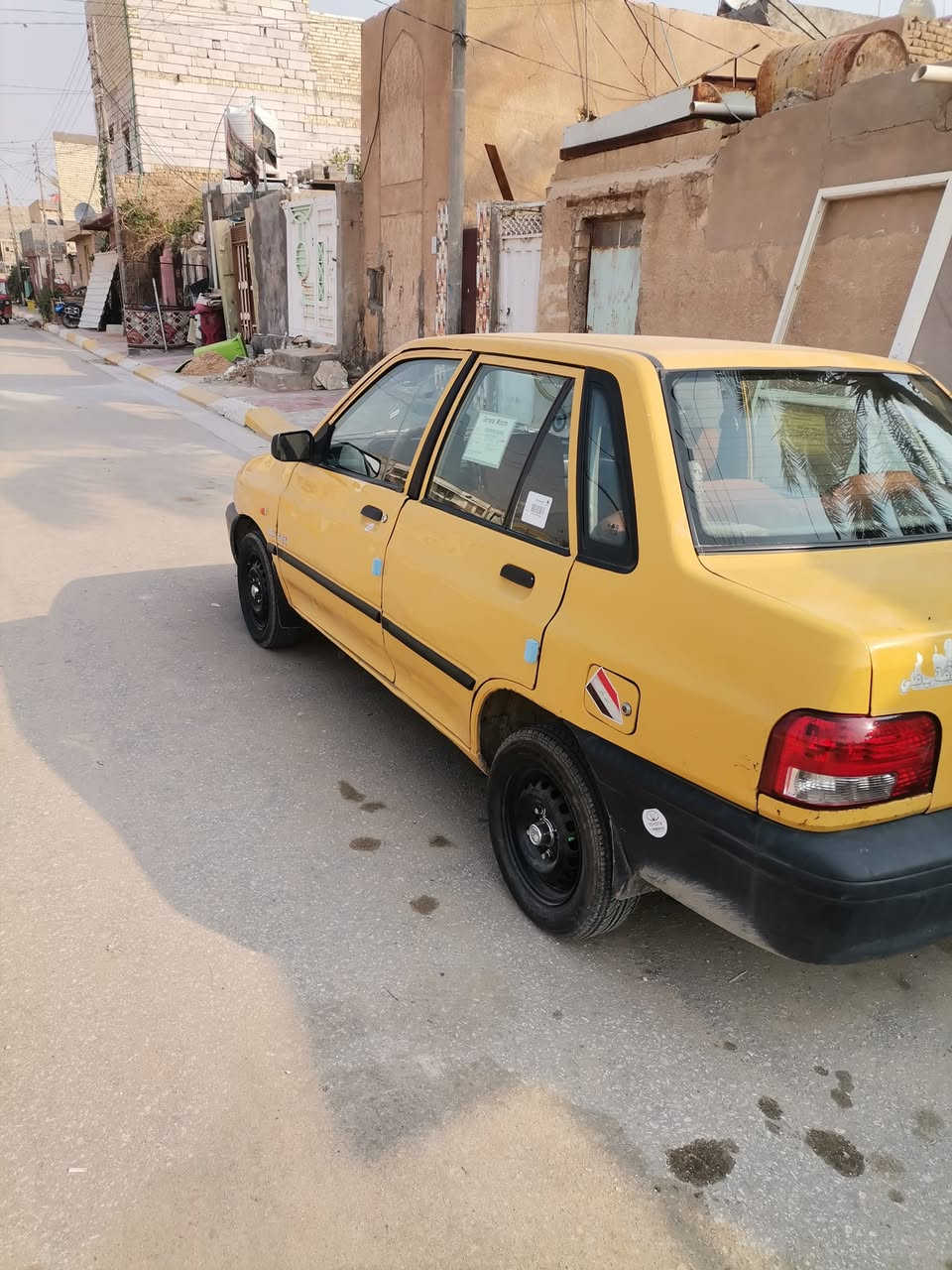 سايبه موديل ١١ كير ومحرك وحداديه وتبريد مكفولات السعر ٢٦ وبيه مجال رقم بغداد العنوان كربلاء مصفر السياره رقم الموبايل ***********
