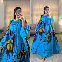 فستان نسائي • كشمير سيلين • مقاس ٤٠-١١٠ كجم