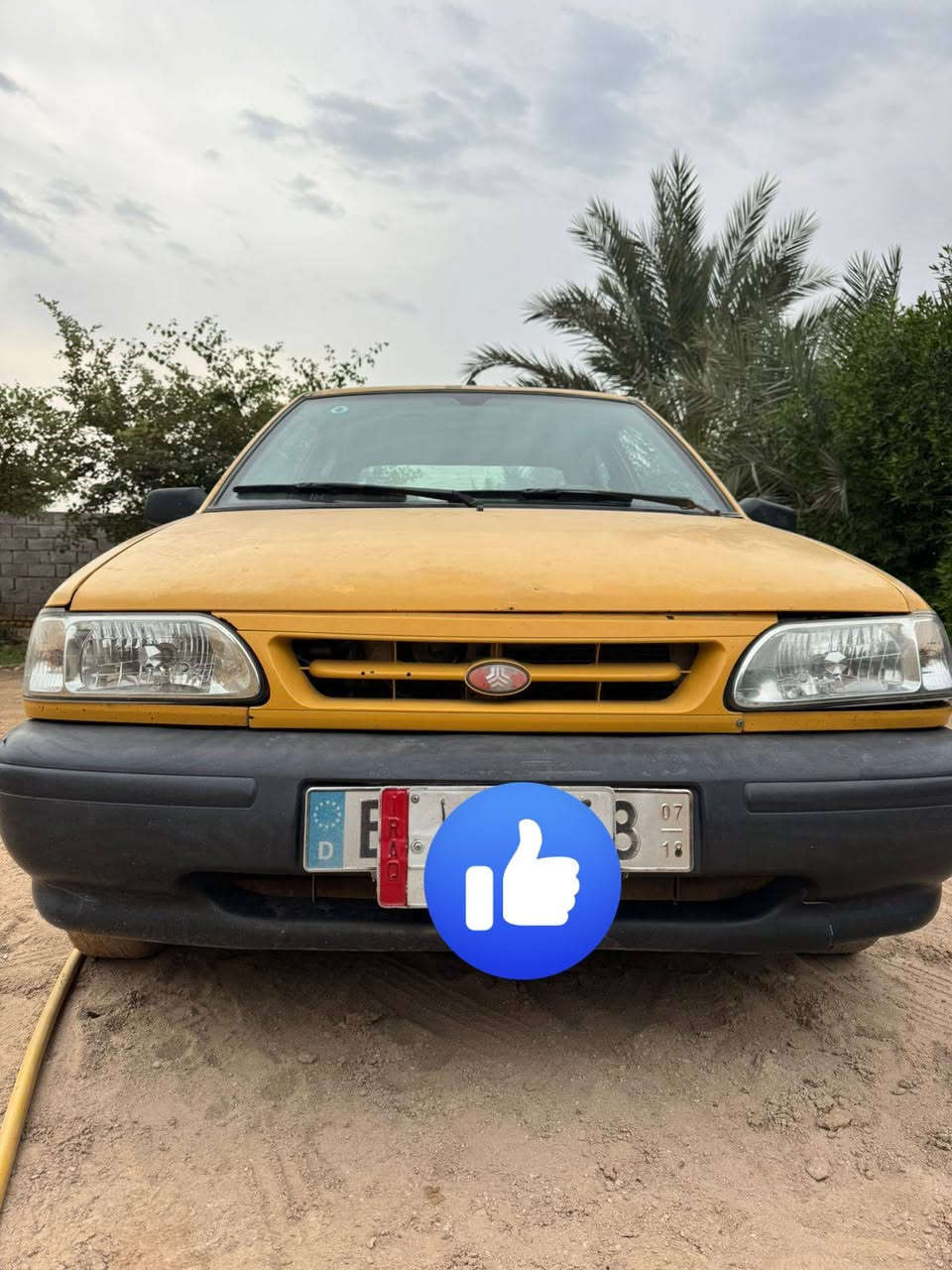 السلام عليكم
سايبة موديل 15 گير محرك شرط
بيهة باب خلف السايق مبدل فقط وخياسات بسيطة مثل ماتشوف بعينك سنوية 28مالكة صاحبي مصفرة هيئة وغرامات السيارة ترهم اقصاد بمقدمة.      
سعرهة 30  اذا بالاقصاد واذا نقد يختلف السعر 
الشراي يتصل ***********
