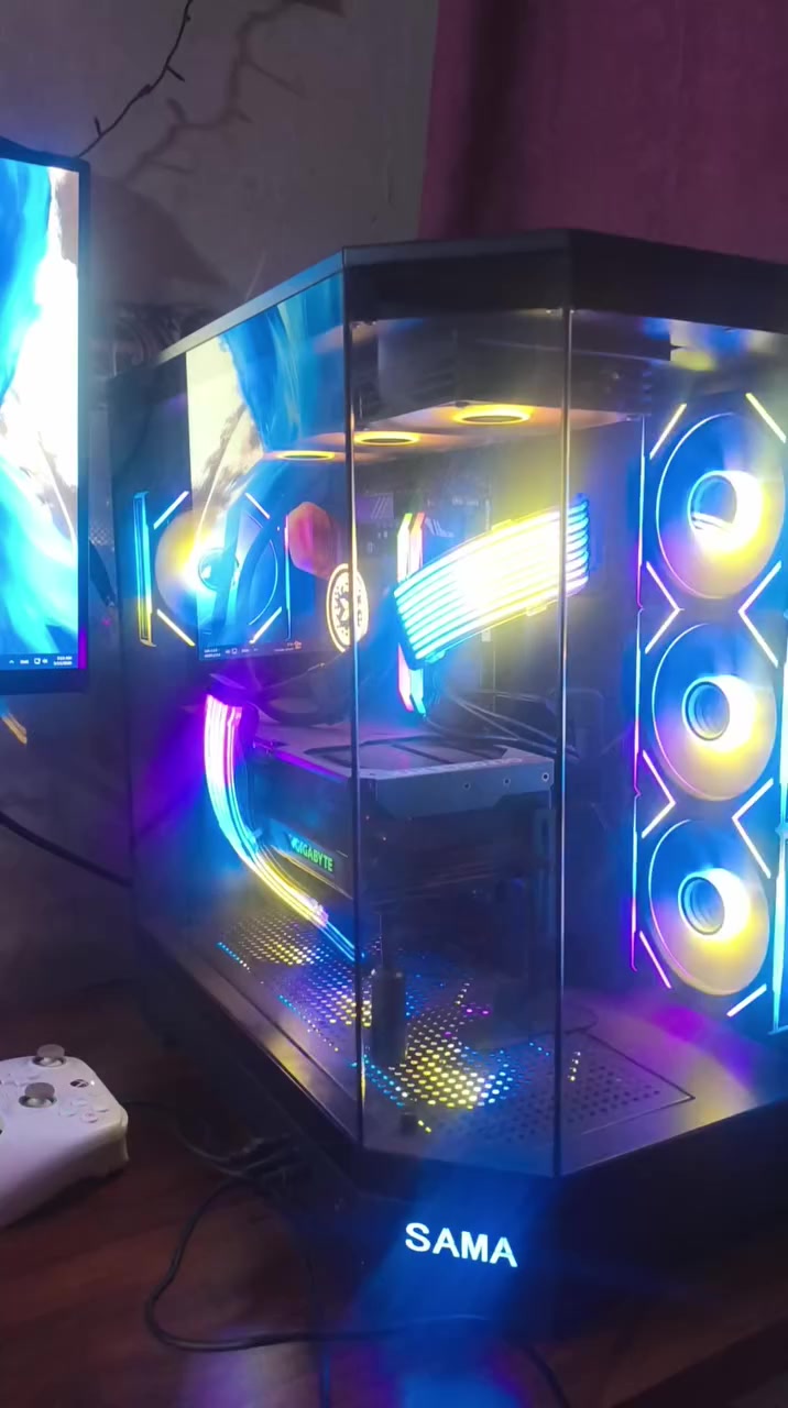 السلام عليكم تجميعة كاملة للبيع وذا يعجبك فقط كيس هم عادي وبقية الملحقات هم مو مشكلة المواصفات GPU:4080:16g
CPU:r7.9700x
RAM:ddR5:32gb6400mhz
Motherboard:b650 كيكا بايت
البور سبلاي:850gold
M.2.2tb
مبرد مائي:xlgmatek360 
واضافات كيبلات RGB سعر الكيس مليونين و٨٠٠ 
شاشات الاولى بلاك وولف 2k 165 سعر ١٨٠ الف قفل 
الثانية EISA fhd 280 ips ٢٠٠ قفل 
ستاند هيدروليكي ابو الثنين سعر ٥٠ 
مكسر سعر ٥٠ 
مايك من شركة رود سعرة ١٢٥ ماخذة ب٢٠٠ الف 
كامرة لوجتك 4k 60 فريم سعرها ٤٠ الف قفل 
ماوس اتاك شارك سعر ٢٥ قفل 
كيبورد اتاك شارك سعر ٥٠ قفل 
ميز جديد مفصلة بيدي جديد صاير علية ب٢٠٠ رايدة ب١٢٥ صاج تسكام قفل حبايب بالنسبة لأغراض والتجميعة كلهن جديدات وعلضمان مكاني بغداد الدورة رقمي *********** توصيل متوفر
