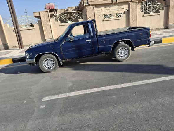 السلام عليكم،  للبيع بيكم تيوتا موديل ٨٥
رقم بصره  سنويه مجدده ل٢٠٢٨  باقي فقط استلام اللوحات الجدد من المرور 
شرط تحويل والوكالة للشراي ، السياره جاهزه كير ومحرك حاويه  جدد ، حداديه نظيفه تواير انضاف   وغرفتها والبدي مثل ماموضح بالصور  مكاني ناصريه قضاء البطحاء،  السعر ٢٧ وبيها مجال للشراي ،للاستفسار الاتصال على الرقم 
***********
***********
