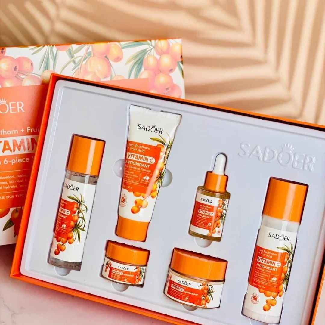 🍊 بوكس فيتامين C من SADOER 🍊 
سر الإشراقة والنضارة ببكج واحد متكامل ✨ 

إذا تعانين من بهتان، تصبغات، أو تعب بالبشرة 
هذا البوكس راح يرجع الحيوية لبشرتج من جديد 💛 

✨ ينطي إشراقة طبيعية 
✨ يوحد لون البشرة 
✨ يقلل التصبغات والبقع 
✨ يرطب وينعم البشرة 
✨ مناسب للاستخدام اليومي 

📦 البوكس يحتوي على مجموعة كاملة للعناية 

سعر البكج15الف البصرة, العراق


**إذا كنت صاحب هذا الإعلان وتريد حذفه لأي سبب، رجاءا أرسل رسالة إلى الدعم الفني**