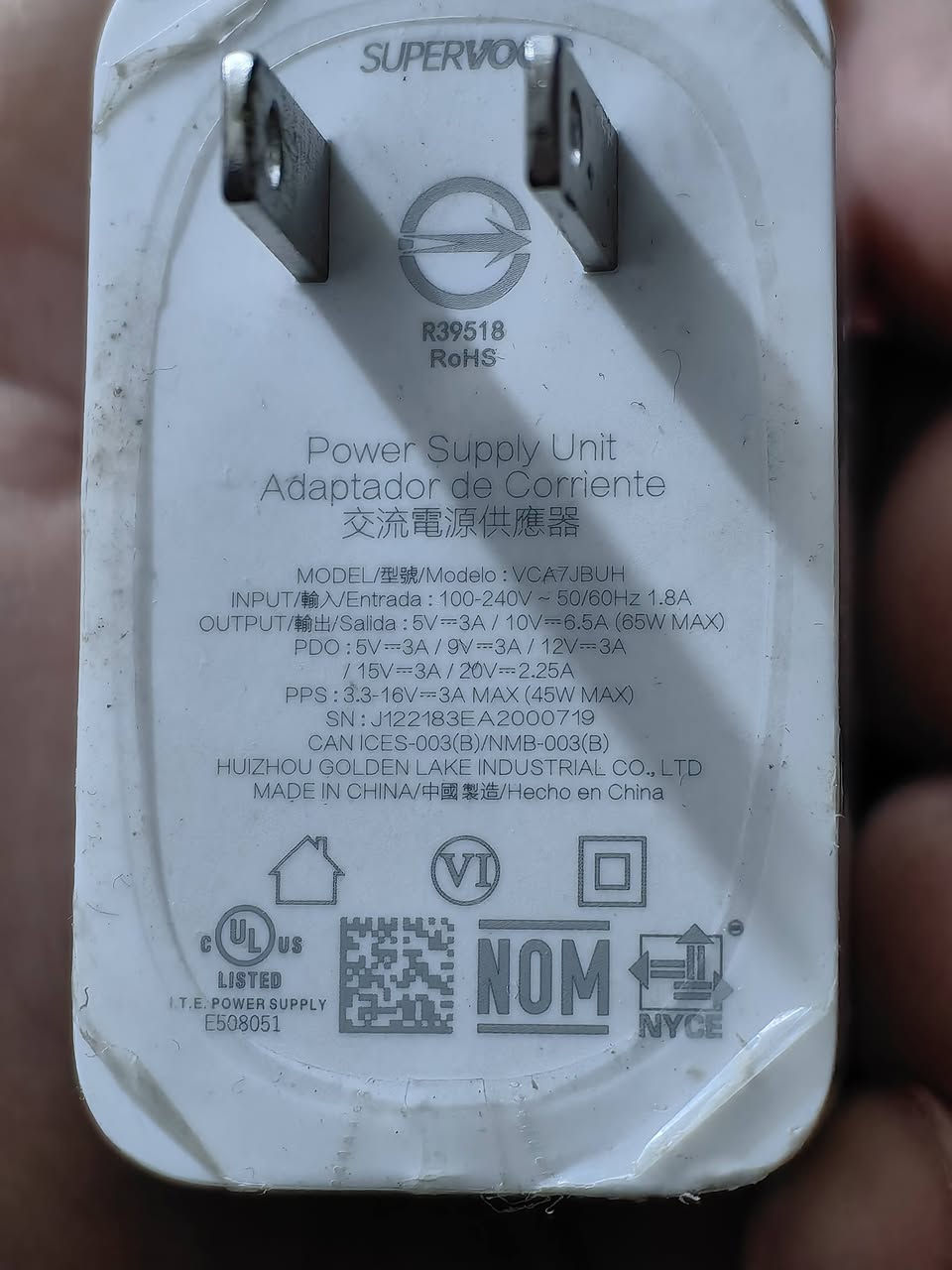 شاحن ون بلص 65 واط اصليه مال جهاز
يدعم أجهزة ريلمي واوبو كذلك 
ويدعم سامسونج 25 واط 
ويدعم بعض اجهزة هونور
السعر 25 الف فقط وسعر ثابت


**إذا كنت صاحب هذا الإعلان وتريد حذفه لأي سبب، رجاءا أرسل رسالة إلى الدعم الفني**