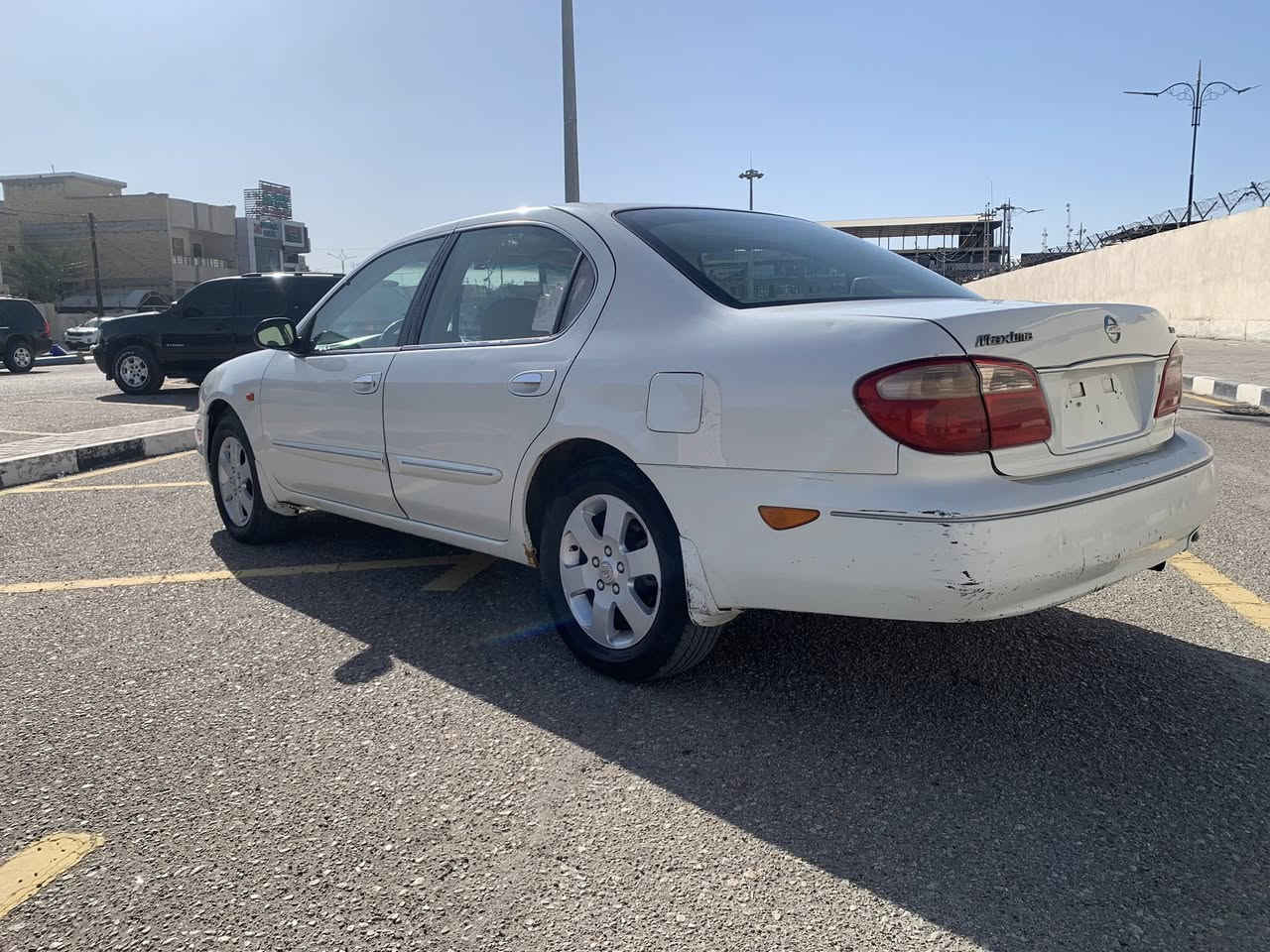 نيسان مكسما  2008 مزاد وزارة الداخلية سياره حداديه جديده استوني مبدله تبريد شغال تخم تاير باتري جديد  مكاني ميسان سعره 40 
***********
