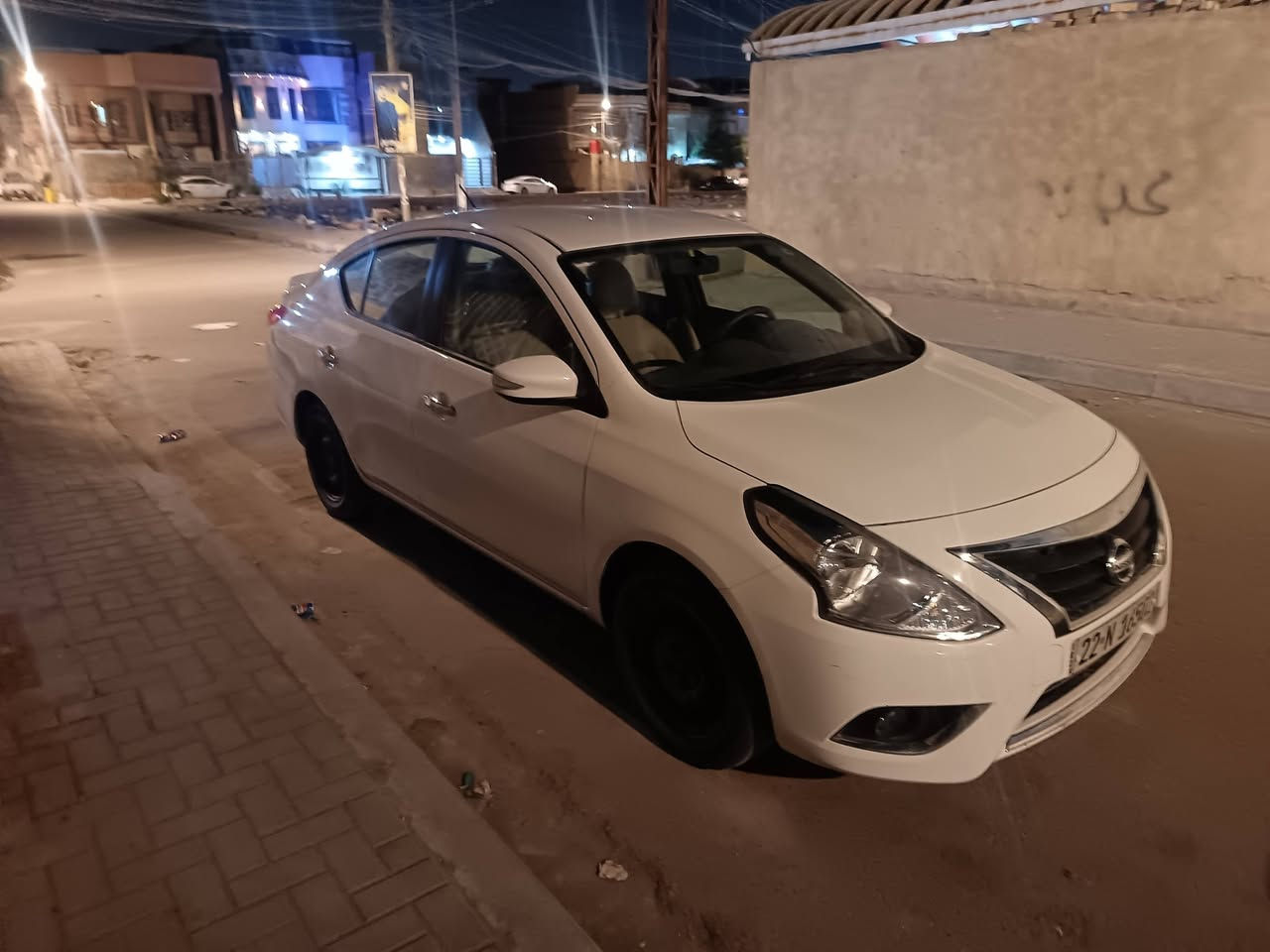 نيسان صني مصري مديل ٢٥ ماشيه ١٤ الف فقط السياره جديده كلش السعر ١١٨ رقمي *********** مكفول من كلشي
