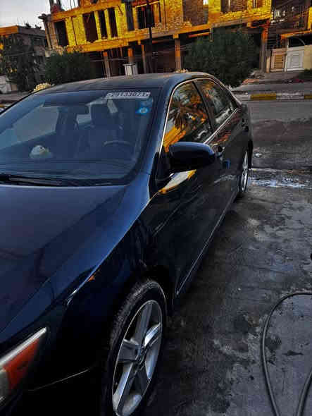 السلامة عليكم 
كامري موديل ٢٠١٤ أمريكي فئة S (رياضي )
 تحكم شفتات 
كشنات جلد ومخمل
 كشن السائق كهرباء 
مكفولة من الضرر فقط
 جراد بنيد وقمارة وصندوق 
السعر 125$ مكان السيارة بغداد 
***********  ابو سيف
