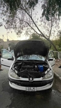 شباب سياره بيجو فرنسي 206 موديل 2008 بغداد انكليزي سنوية 2028 تنتهي سي...